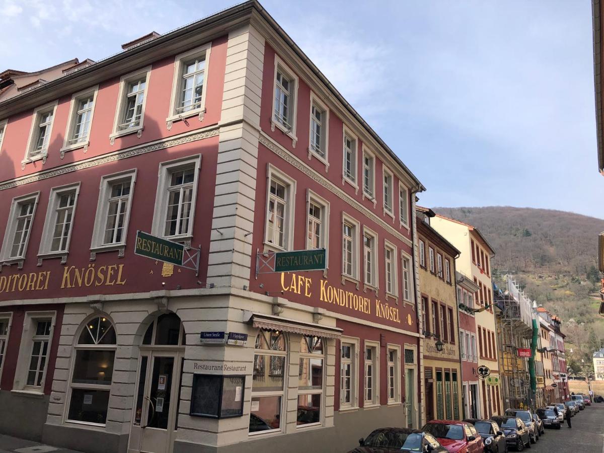 Cafe & Hotel Knoesel Heidelberg Buitenkant foto