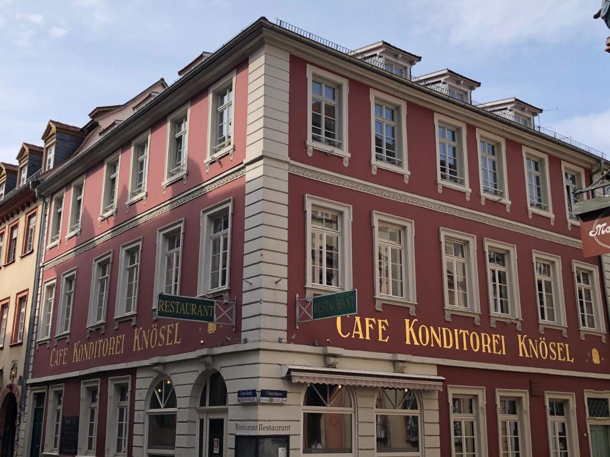 Cafe & Hotel Knoesel Heidelberg Buitenkant foto