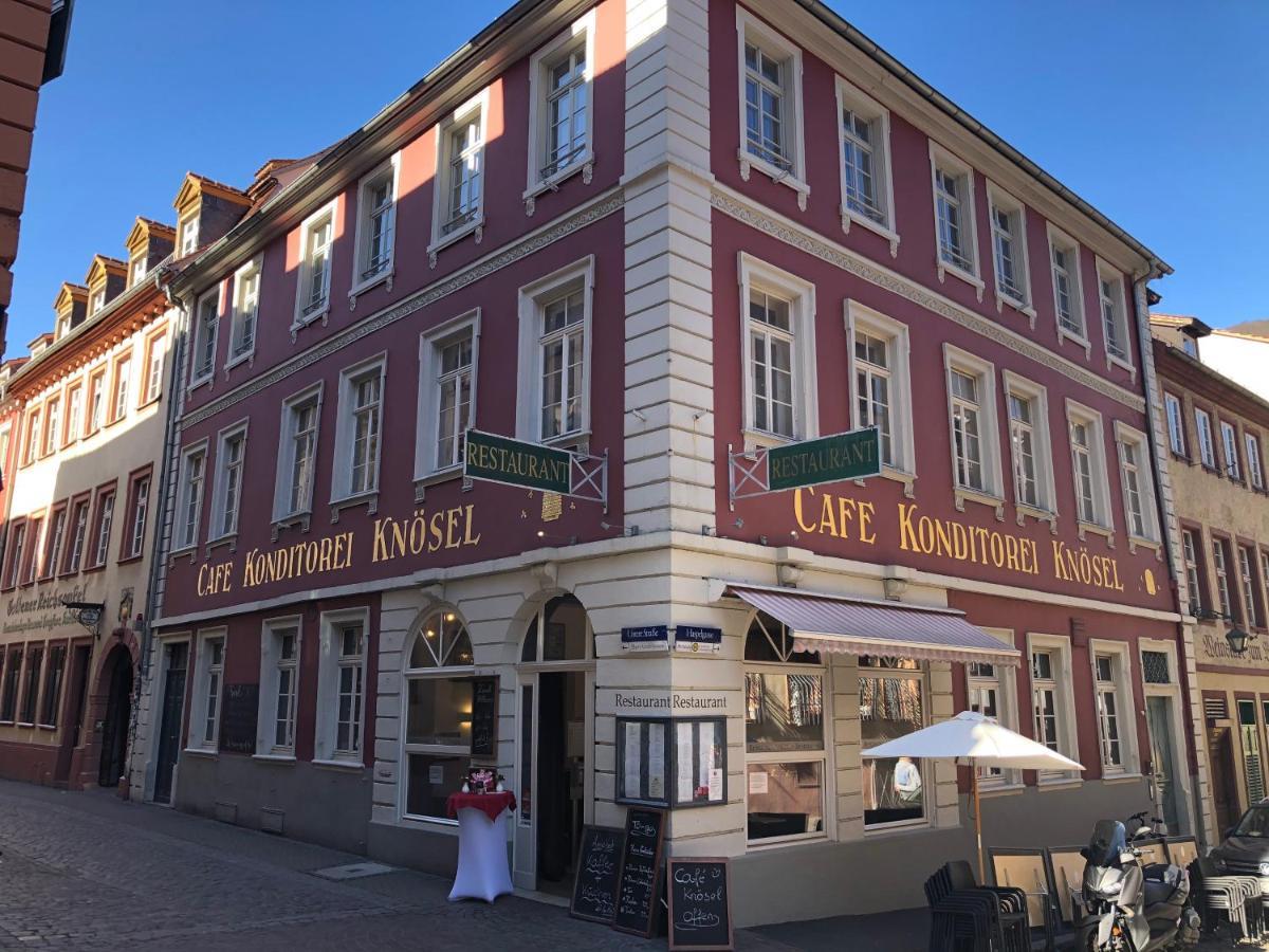 Cafe & Hotel Knoesel Heidelberg Buitenkant foto